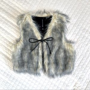 Faux Fur Vest size XS
